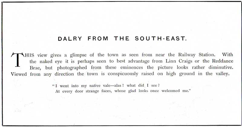 Dalry from the South-East